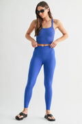 Venice Crossover Waist Leggings