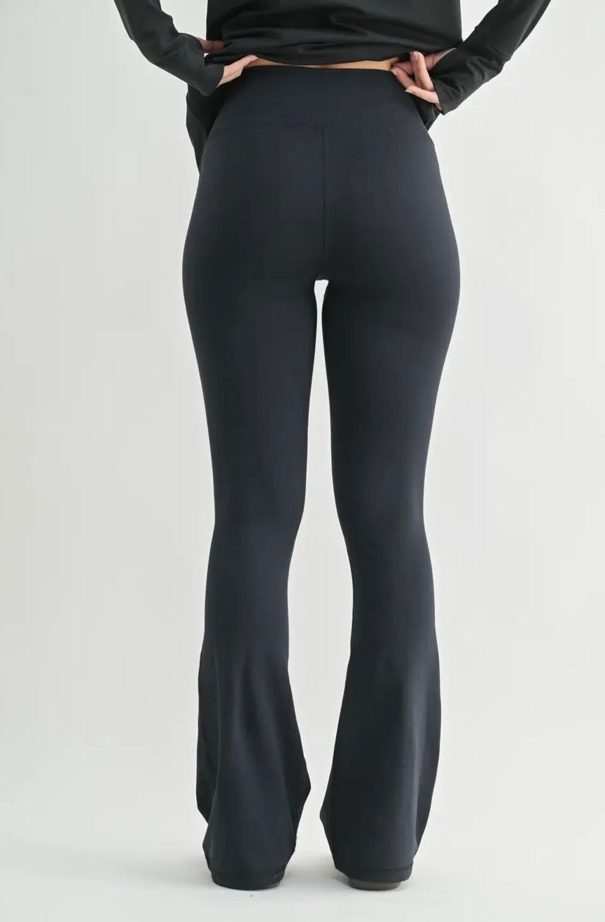 Venice High-Waist Flare Leggings