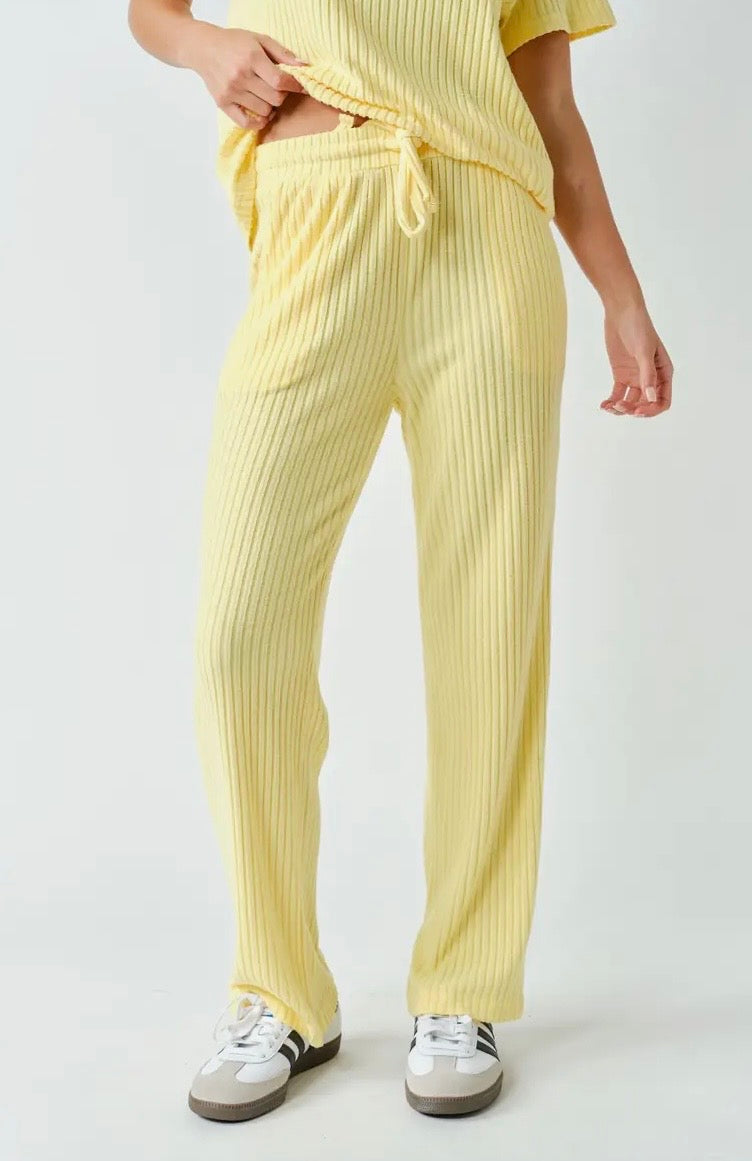 Softcore Ribbed Lounge Pants