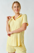 Softcore Ribbed Polo Tee