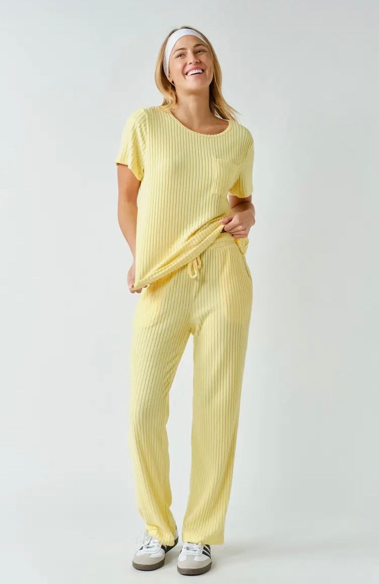 Softcore Ribbed Lounge Pants